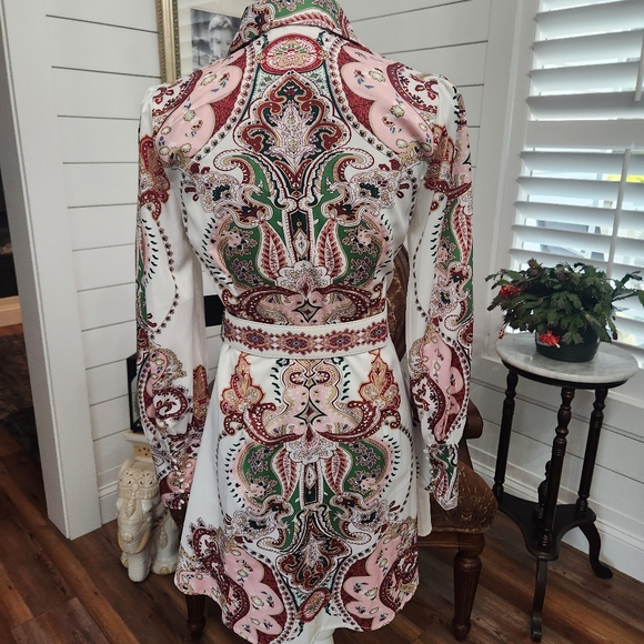 Paisley L'ATISTE Belted Dress - Picture 9 of 12